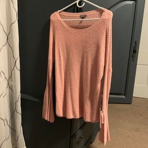Pink lightweight sweater